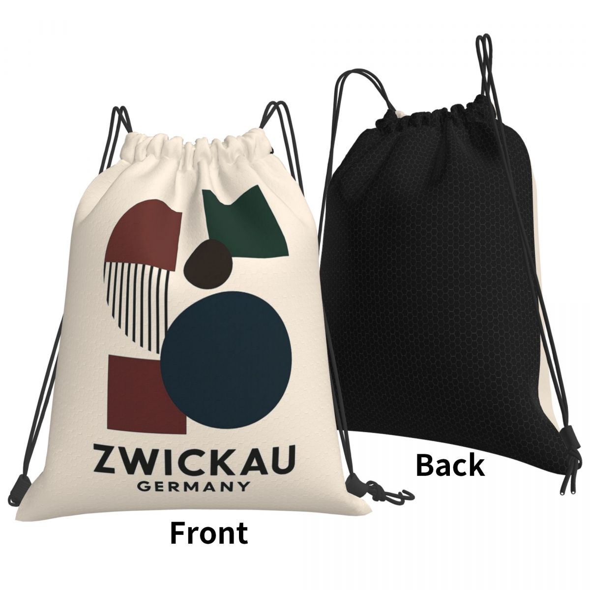 Women Bags Germany - Zwickau Alemanha Bauhaus Mochilas geométricas Bolsas
