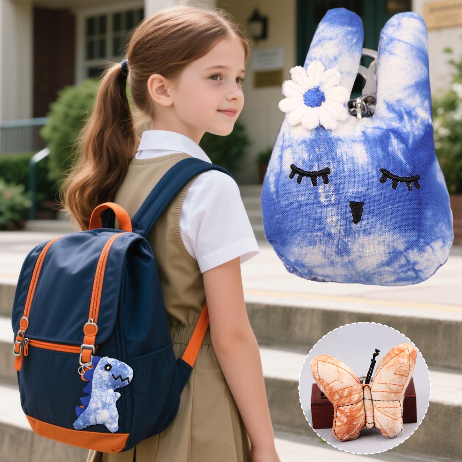 Women Bags Collection - Dinossauro de pelúcia chaveiro bonito meninas