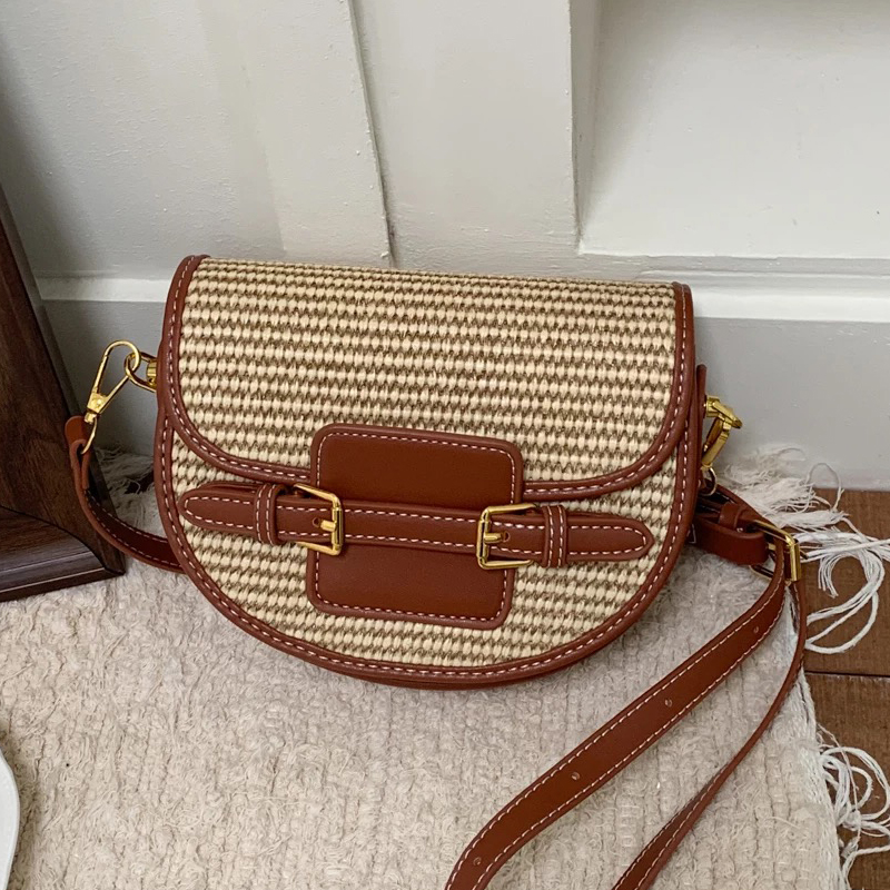 Women Bags Luxury - Inglaterra estilo mini palha caixa de