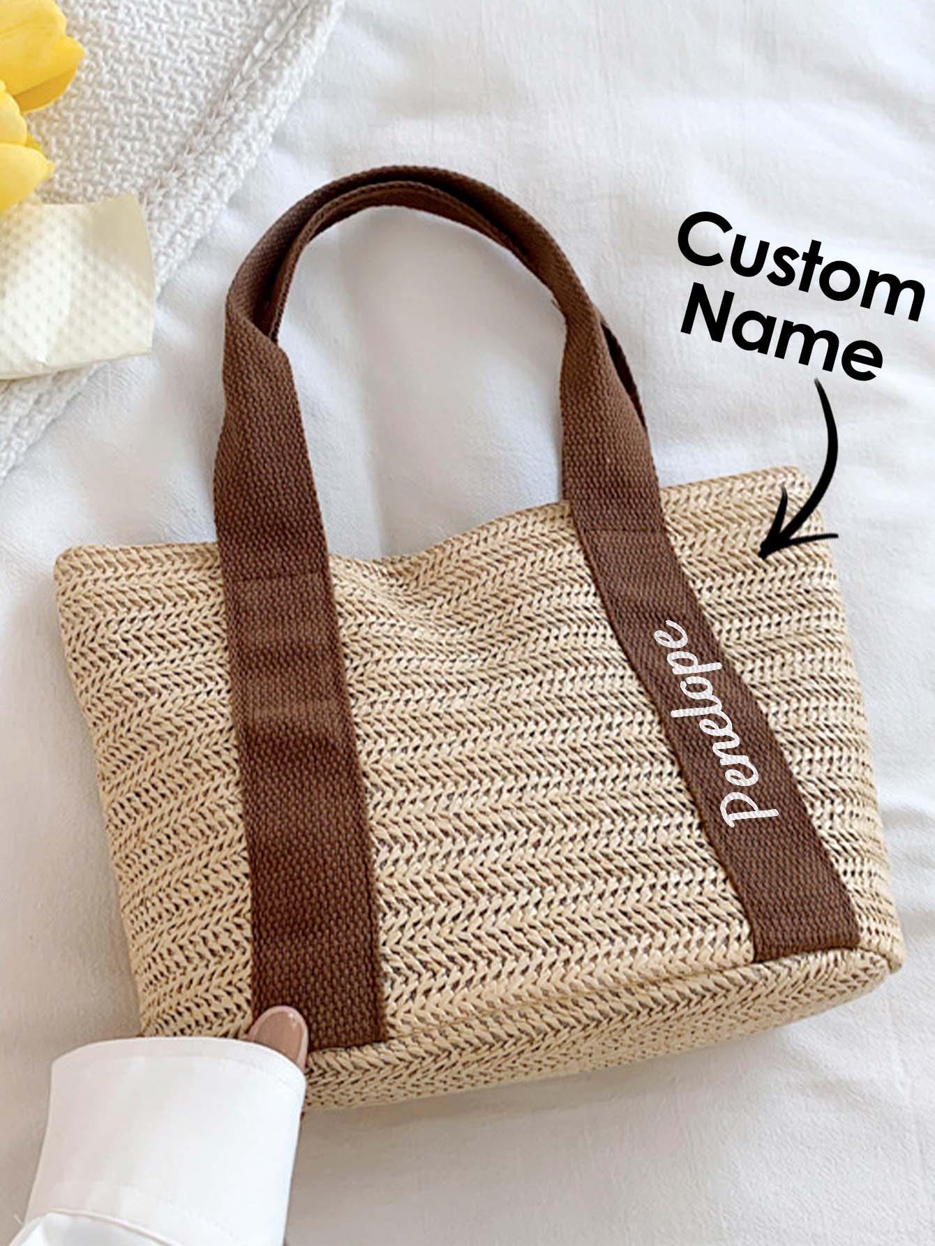 Women Bags Name - 1pc Bolsa Personalizada com Nome, Sacola