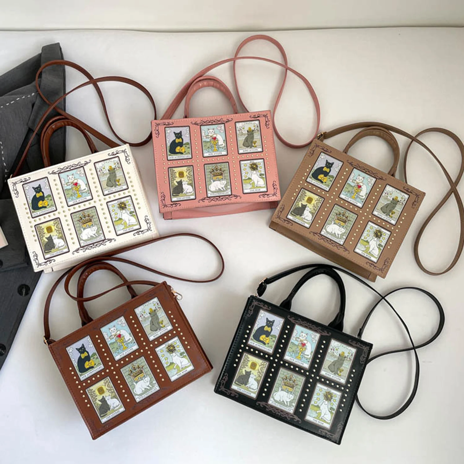 Women Bags Aldo - Bolsa Tote com Estampa de Gato