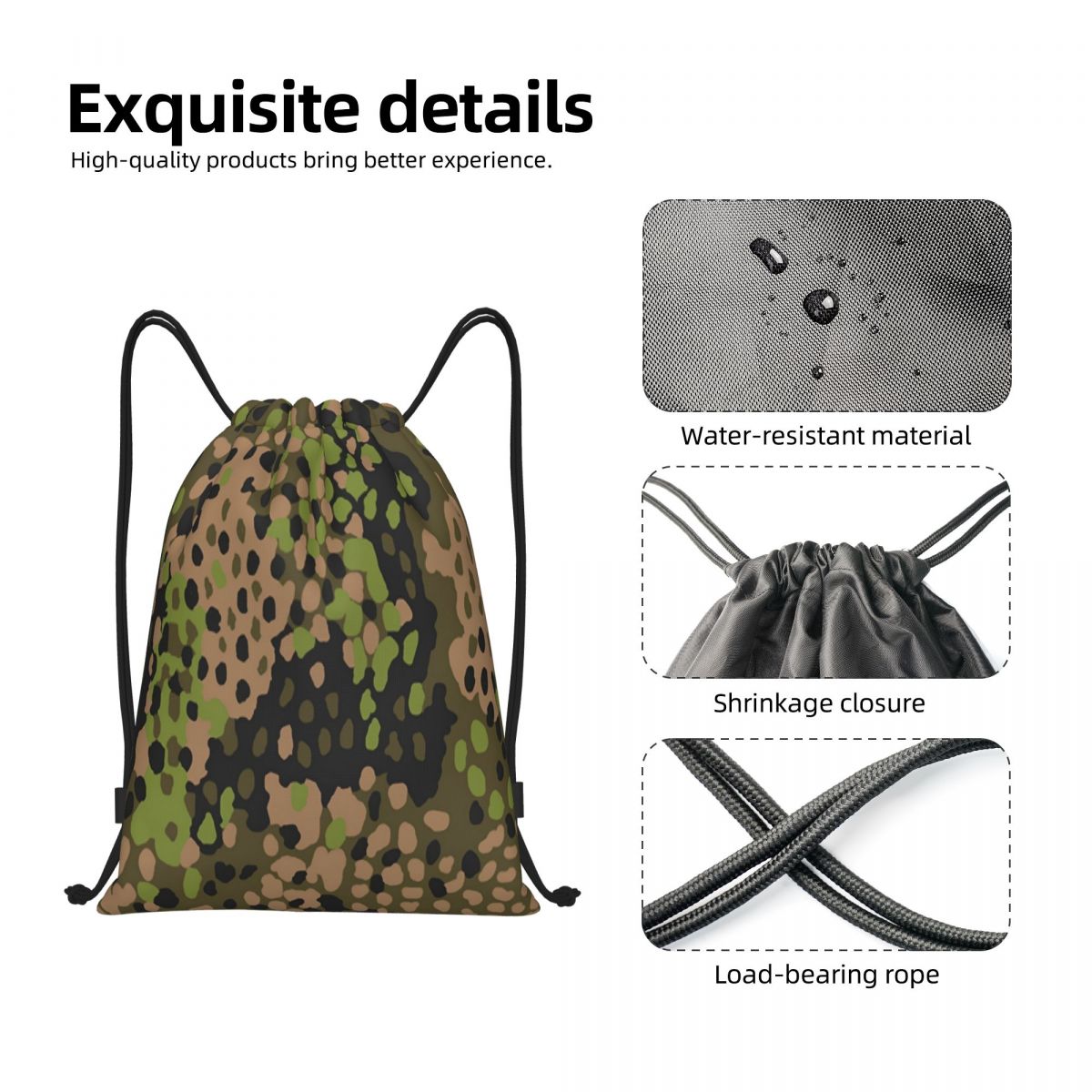 Personalizado ww2 camo cordão  - Women Bags Germany avaliação e preço