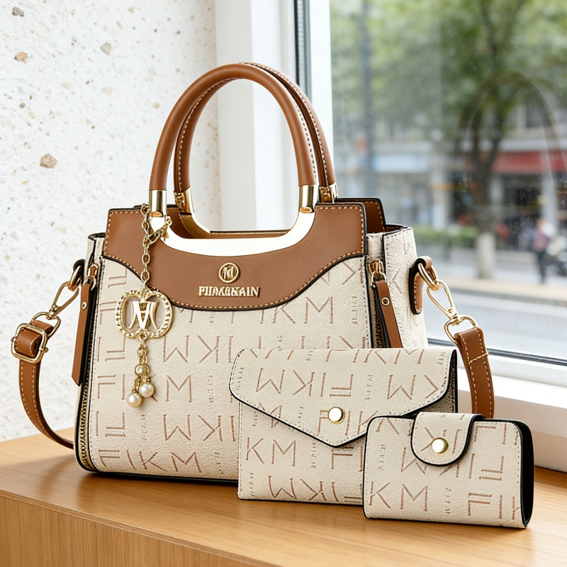 Conjunto de 3 peças de bolsas  - Women Bags Luxury avaliação e preço