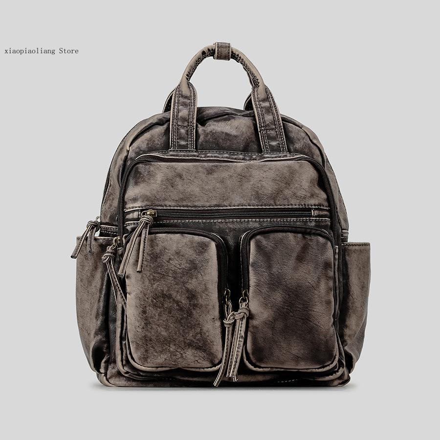 Luxo macio lavado couro do plu - Women Bags In Trend avaliação e preço