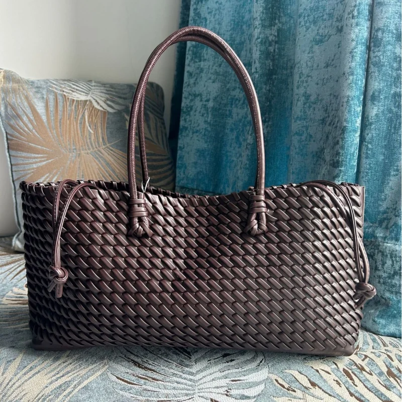 Bolsa Tote de Luxo em PU Tranç - Women'S Tote Bags For Work avaliação e preço
