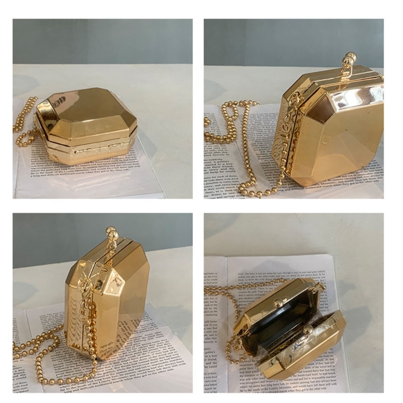 Mini luxo festa de ouro noite  - Women Bags Luxury avaliação e preço