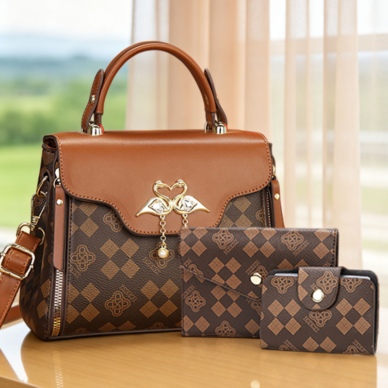 Conjunto de 3 peças de bolsas  - Women Bags Luxury avaliação e preço