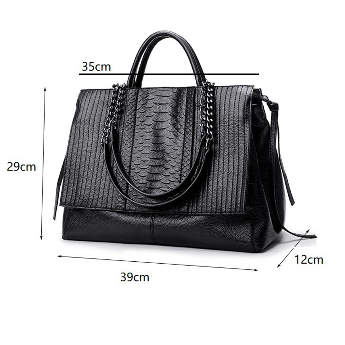 Bolsa tote elegante com zíper, - Women Bags Work avaliação e preço
