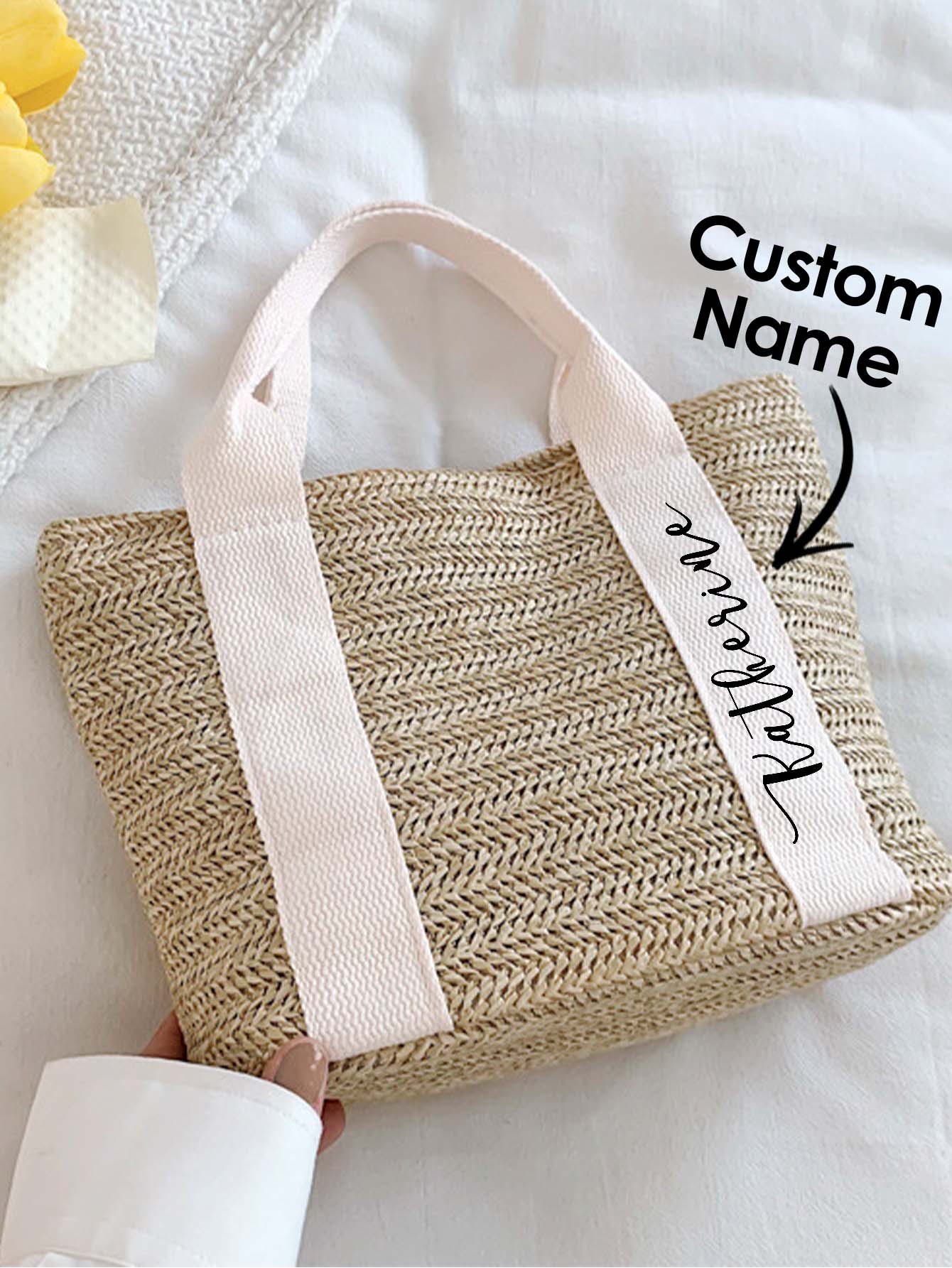 1pc Bolsa Personalizada com No - Women Bags Name avaliação e preço