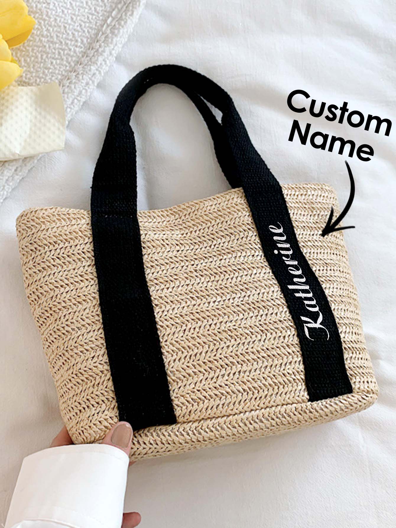 1pc Bolsa Personalizada com No - Women Bags Name avaliação e preço