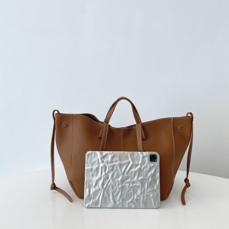 Grande capacidade de couro com - Women Bags In Trend avaliação e preço