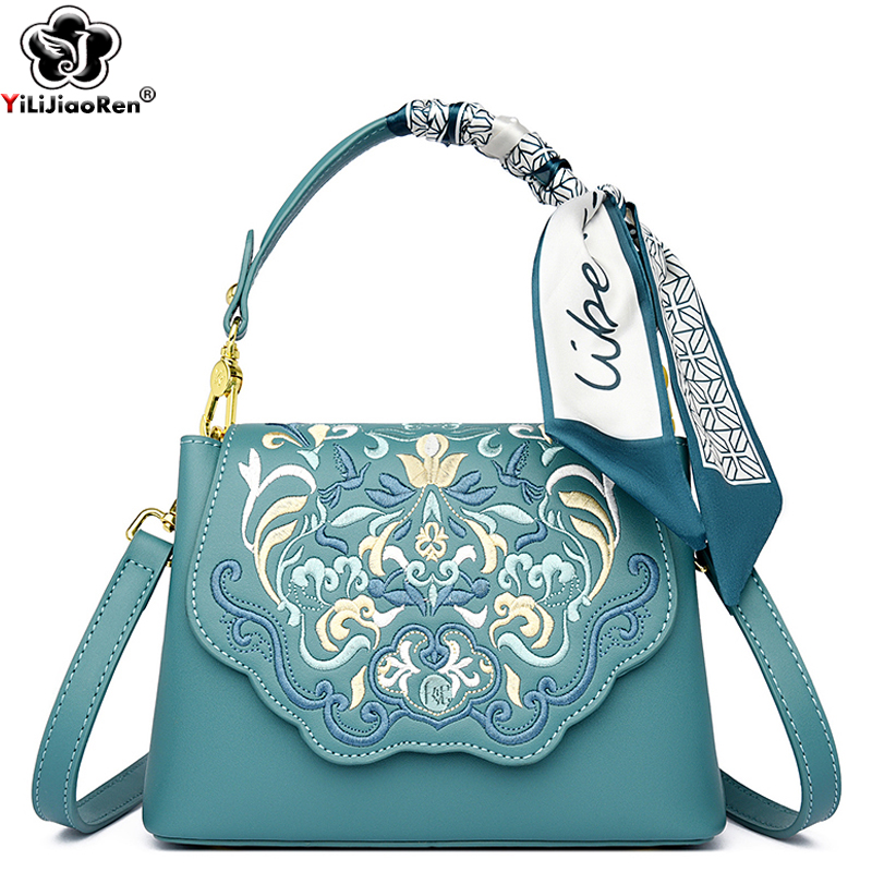 Bolsa de ombro bordada para mu - Women Bags Collection avaliação e preço
