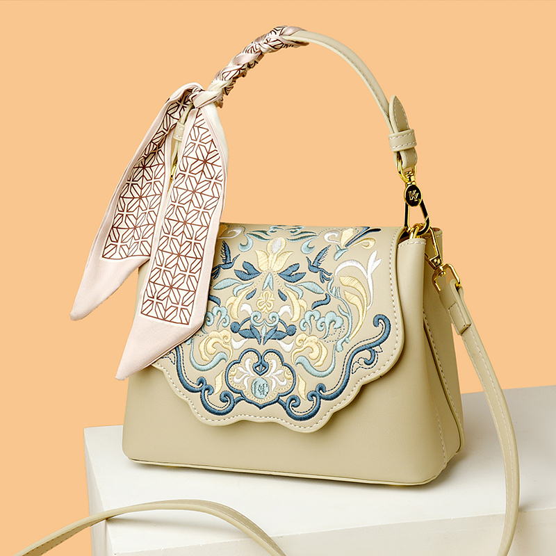 Bolsa de ombro bordada para mu - Women Bags Collection avaliação e preço